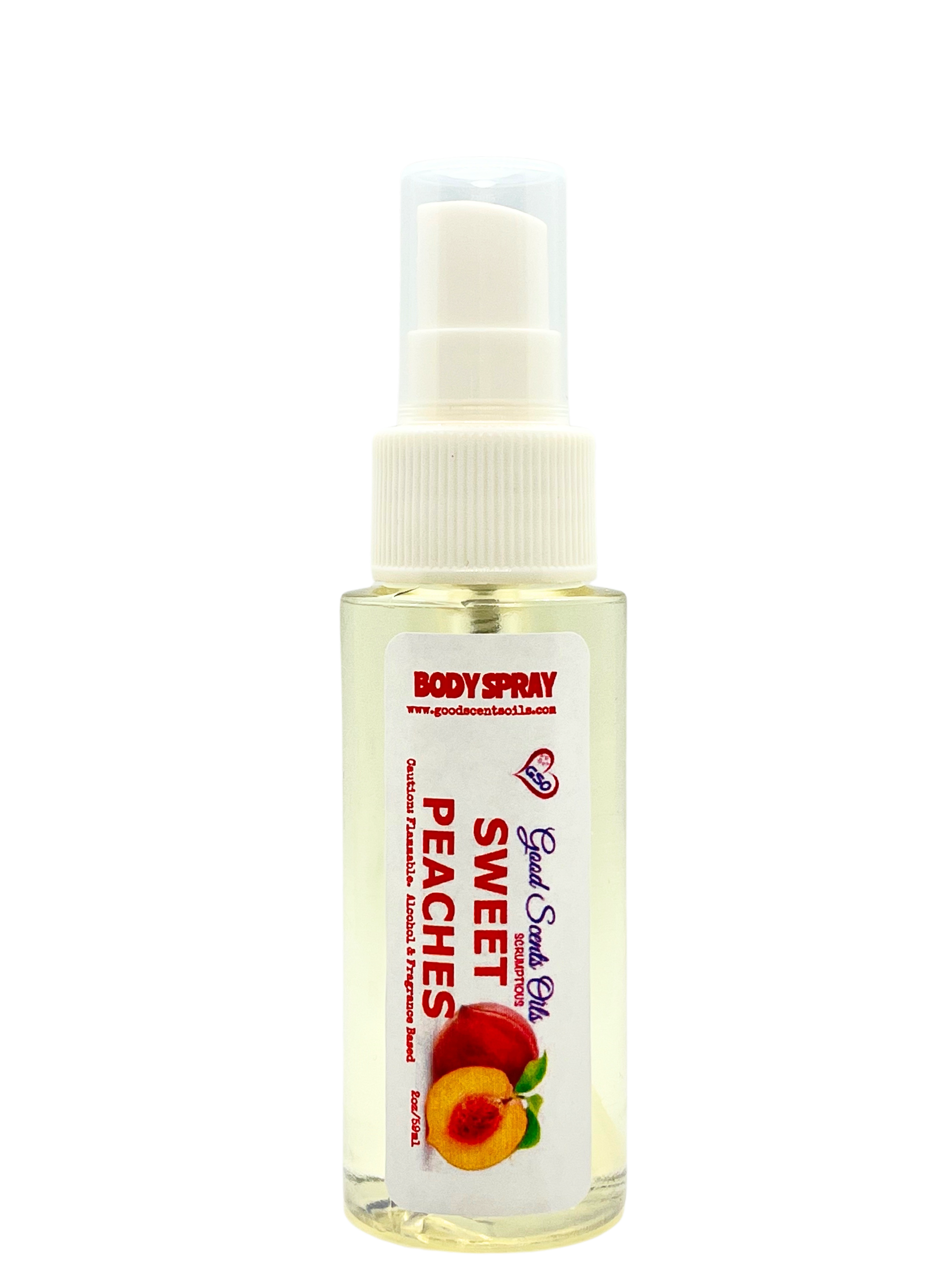 SWEET PEACHES BODY SPRAY 2oz