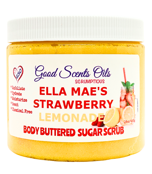 ELLA MAE STRAWBERRY LEMONADE BODY SCRUB