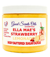 Load image into Gallery viewer, ELLA MAE STRAWBERRY LEMONADE BODY SCRUB
