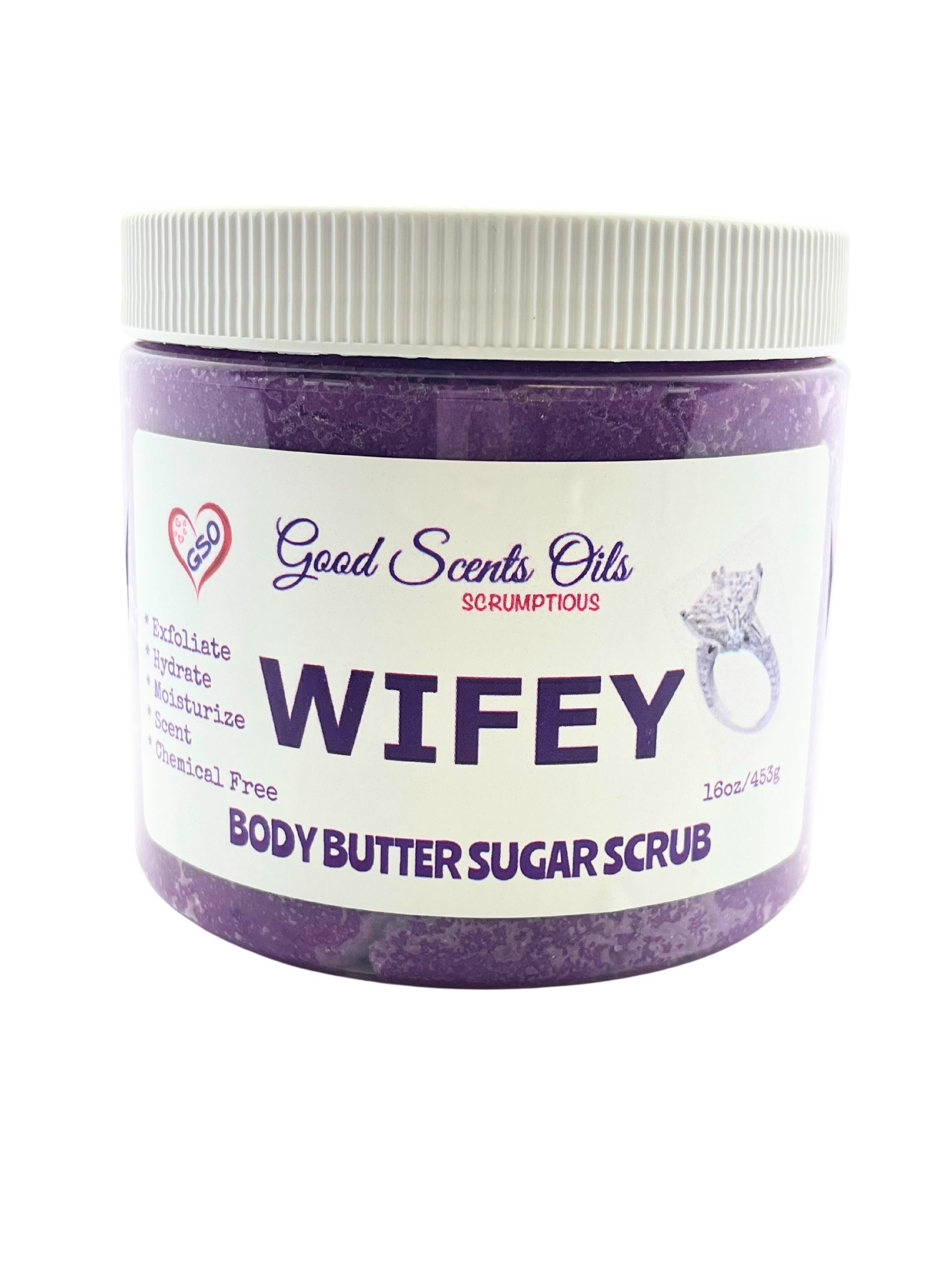 WIFEY BODY SCRUB 16oz