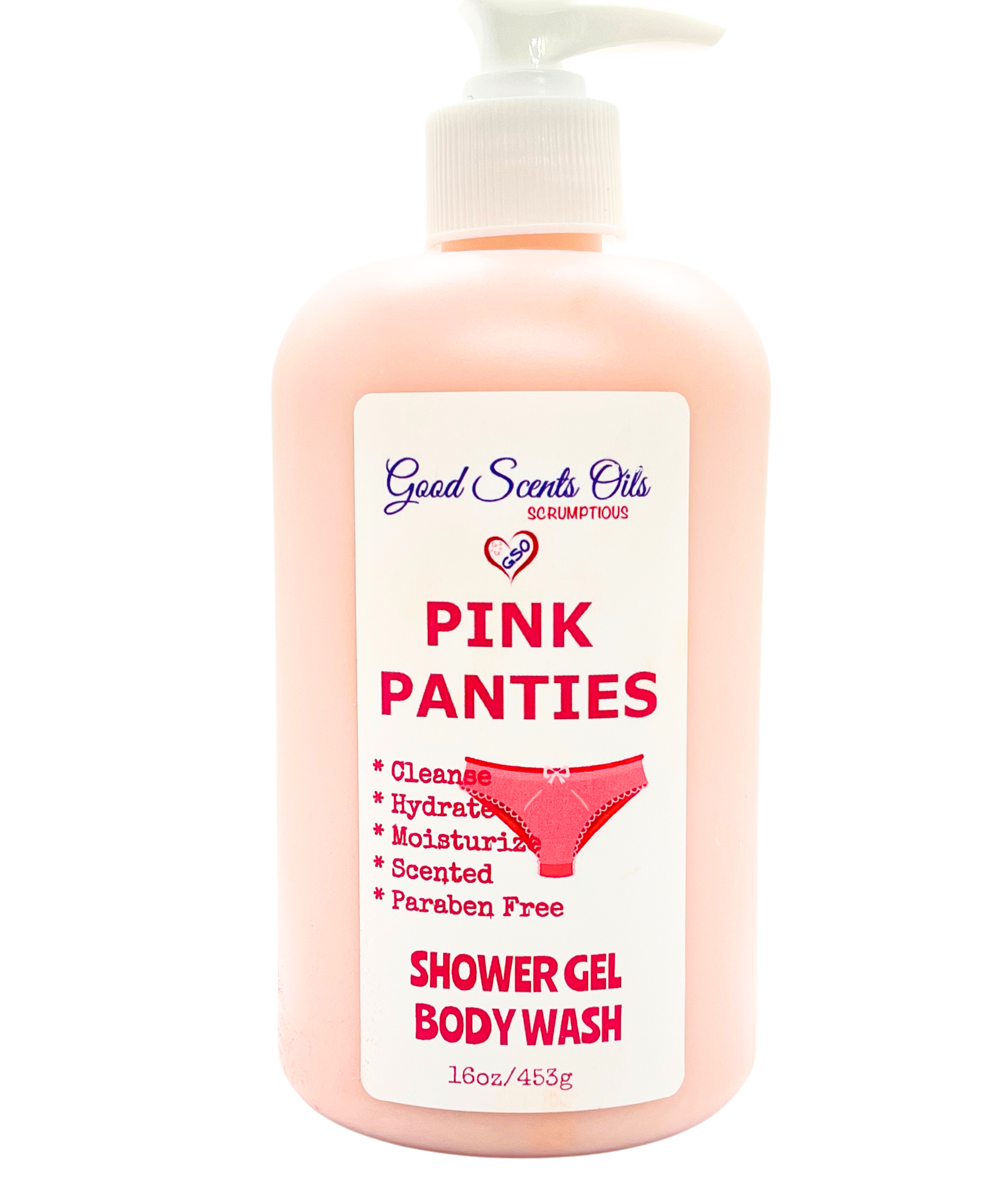 PINK PANTIES SHOWER GEL BODY WASH