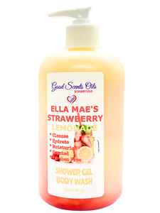 ELLA MAE STRAWBERRY LEMONADE SHOWER GEL