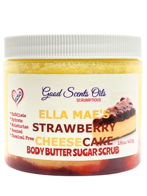 ELLA MAE STRAWBERRY CHEESECAKE BODY SCRUB