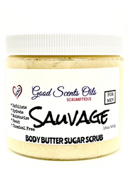 SAUVAGE BODY SCRUB Inspired Scent For Men