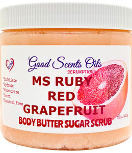 MS. RUBY RED GRAPEFRUIT BODY SCRUB