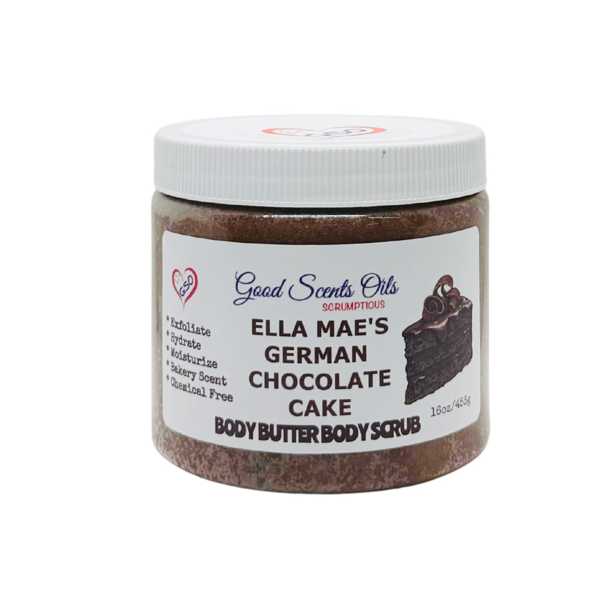 ELLA MAE GERMAN CHOCOLATE CAKE BODY SCRUB