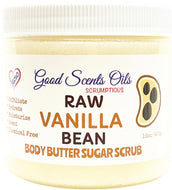 RAW VANILLA BEAN BODY SCRUB