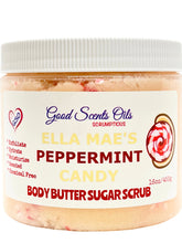 Load image into Gallery viewer, ELLA MAE PEPPERMINT CANDY BODY SCRUB
