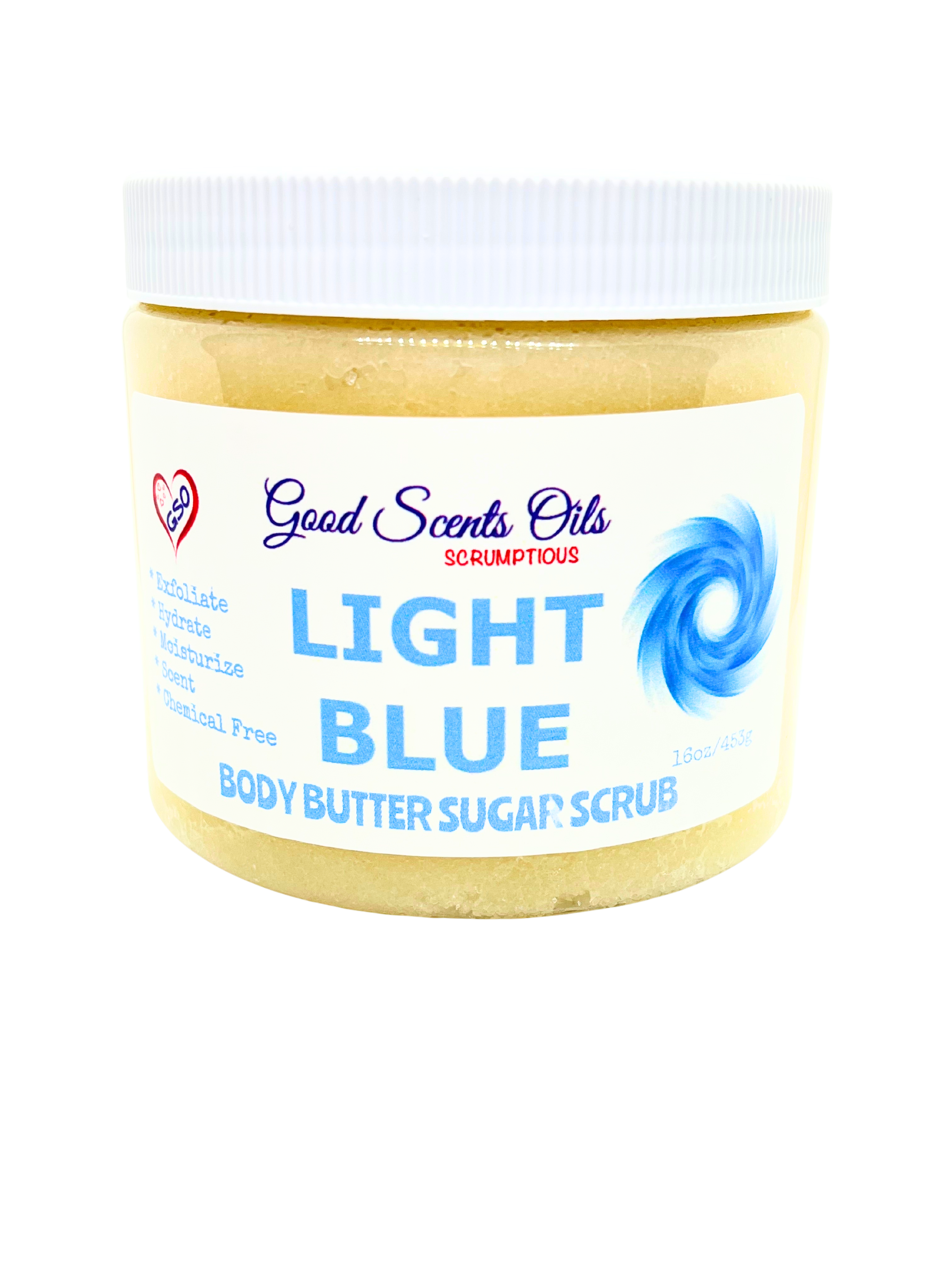 LIGHT BLUE LADIES BODY SCRUB