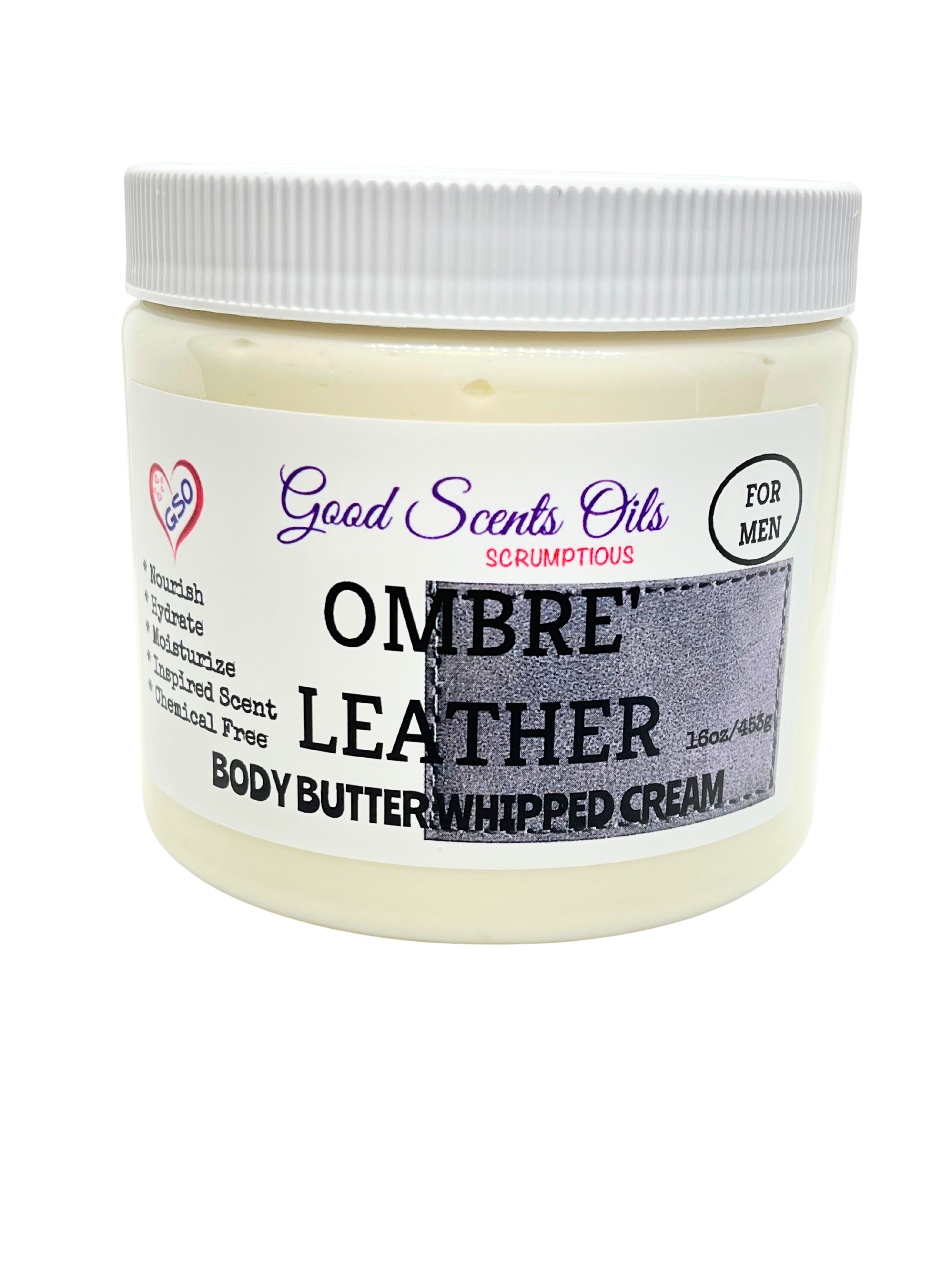 Ombré LEATHER BODY CREAM Inspired For Men