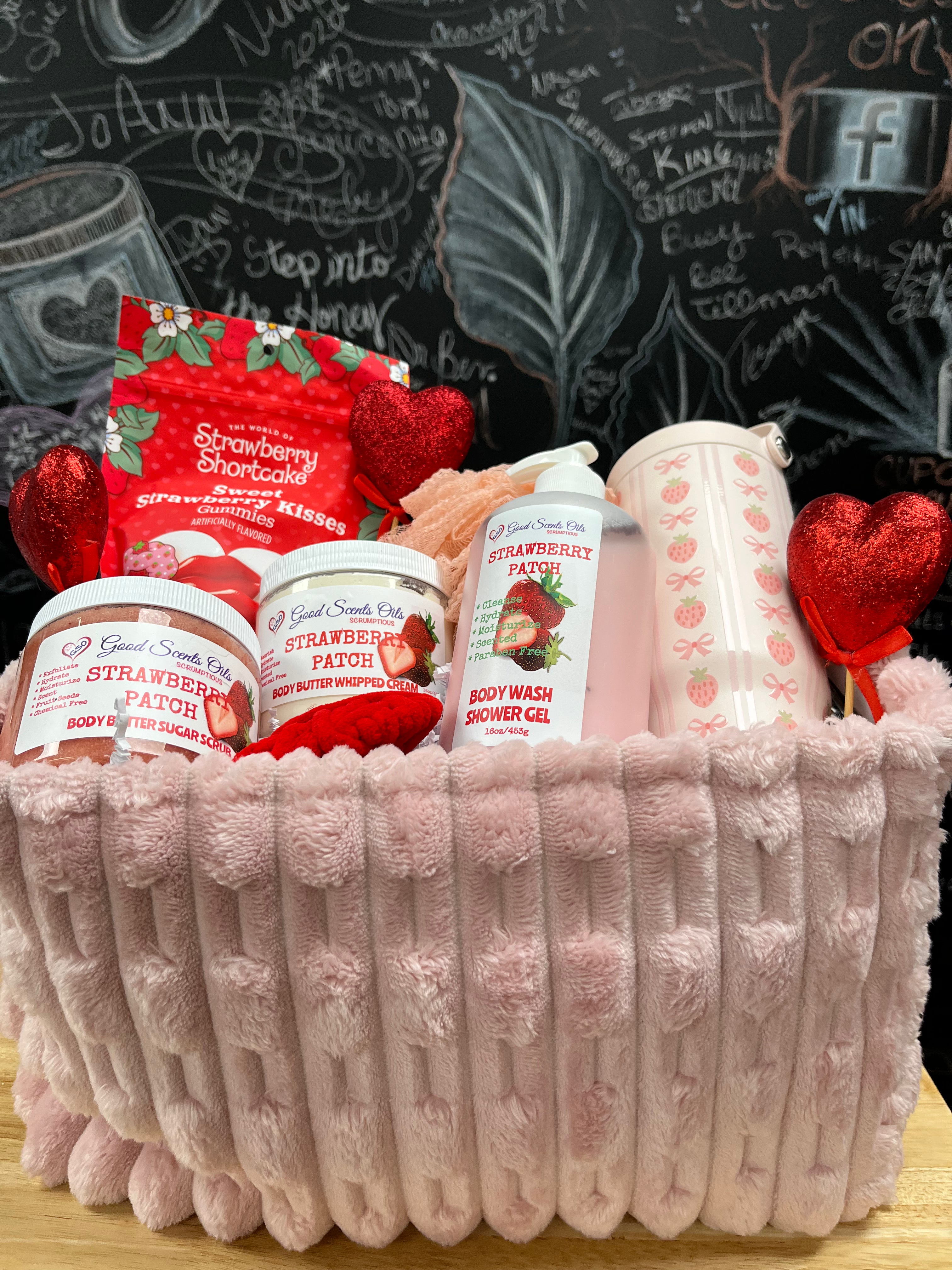 Strawberry Patch Valentine's Day Gift Set