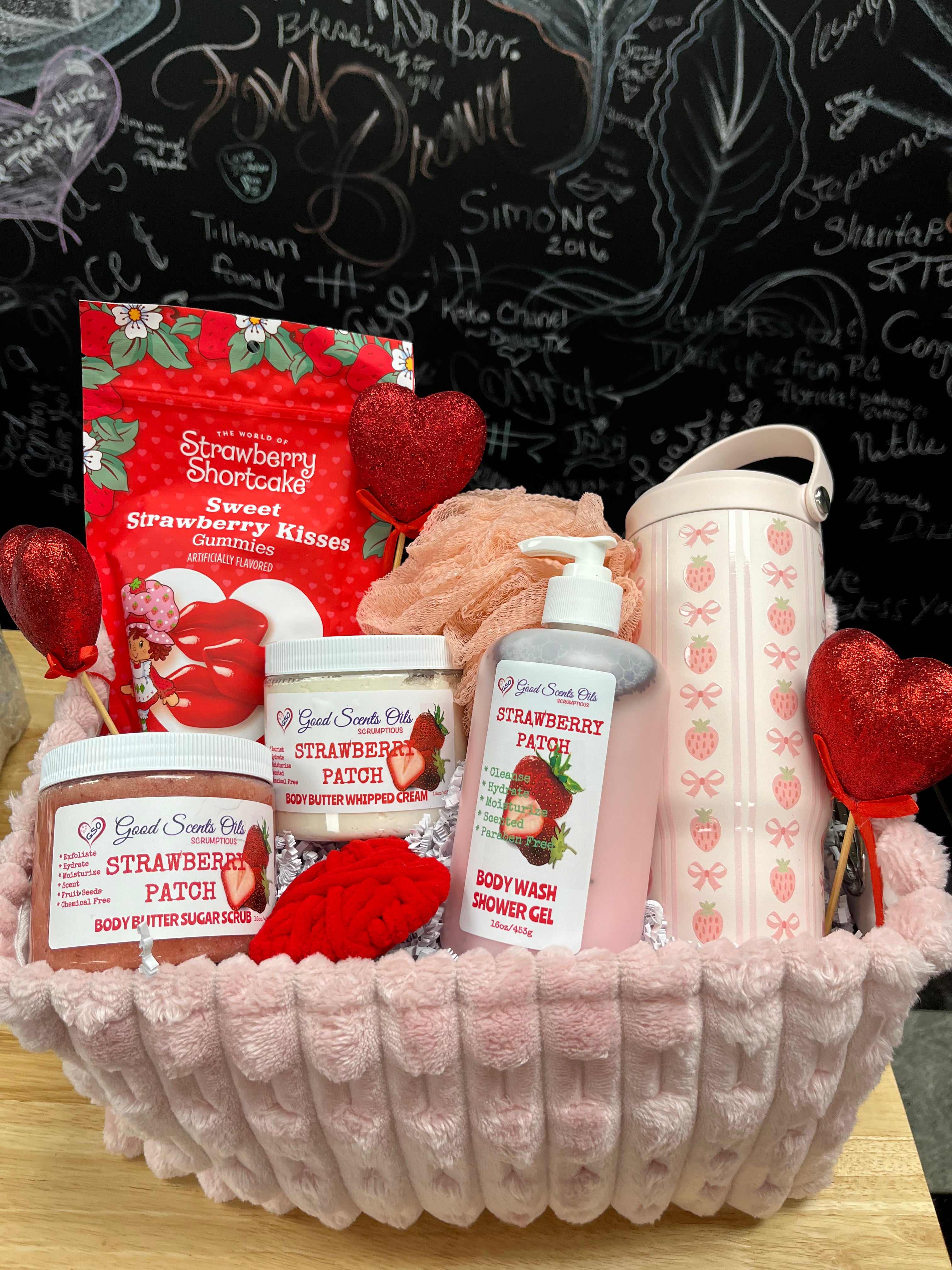 Strawberry Patch Valentine's Day Gift Set