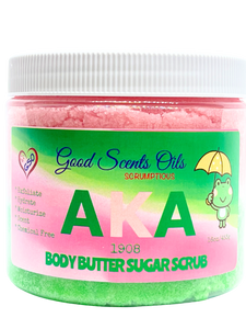 AKA (Inspired) PINK & GREEN GOURMET BODY SCRUB