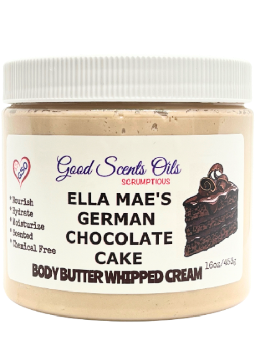 ELLA MAE GERMAN CHOCOLATE CAKE BODY CREAM