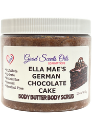 ELLA MAE GERMAN CHOCOLATE CAKE BODY SCRUB