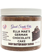 ELLA MAE’S GERMAN CHOCOLATE CAKE BODY SCRUB 16oz