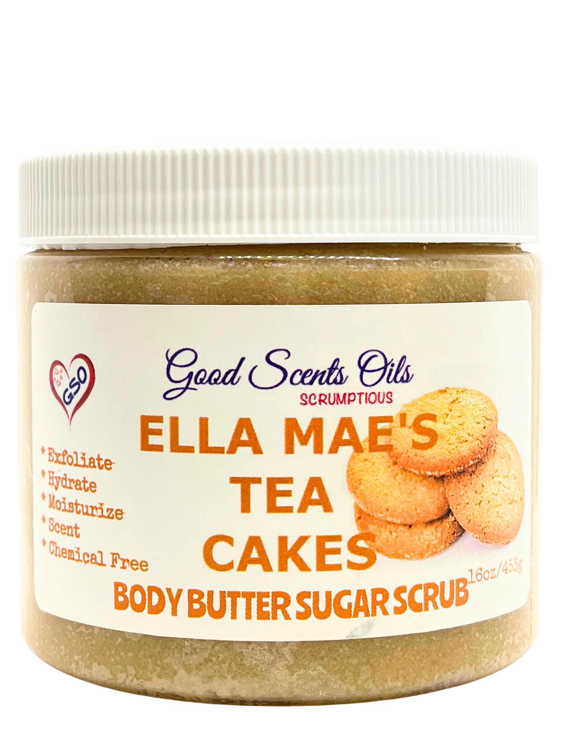 ELLA MAE TEA CAKES BODY SCRUB