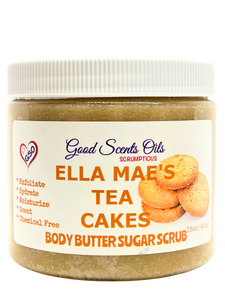 ELLA MAE TEA CAKES BODY SCRUB