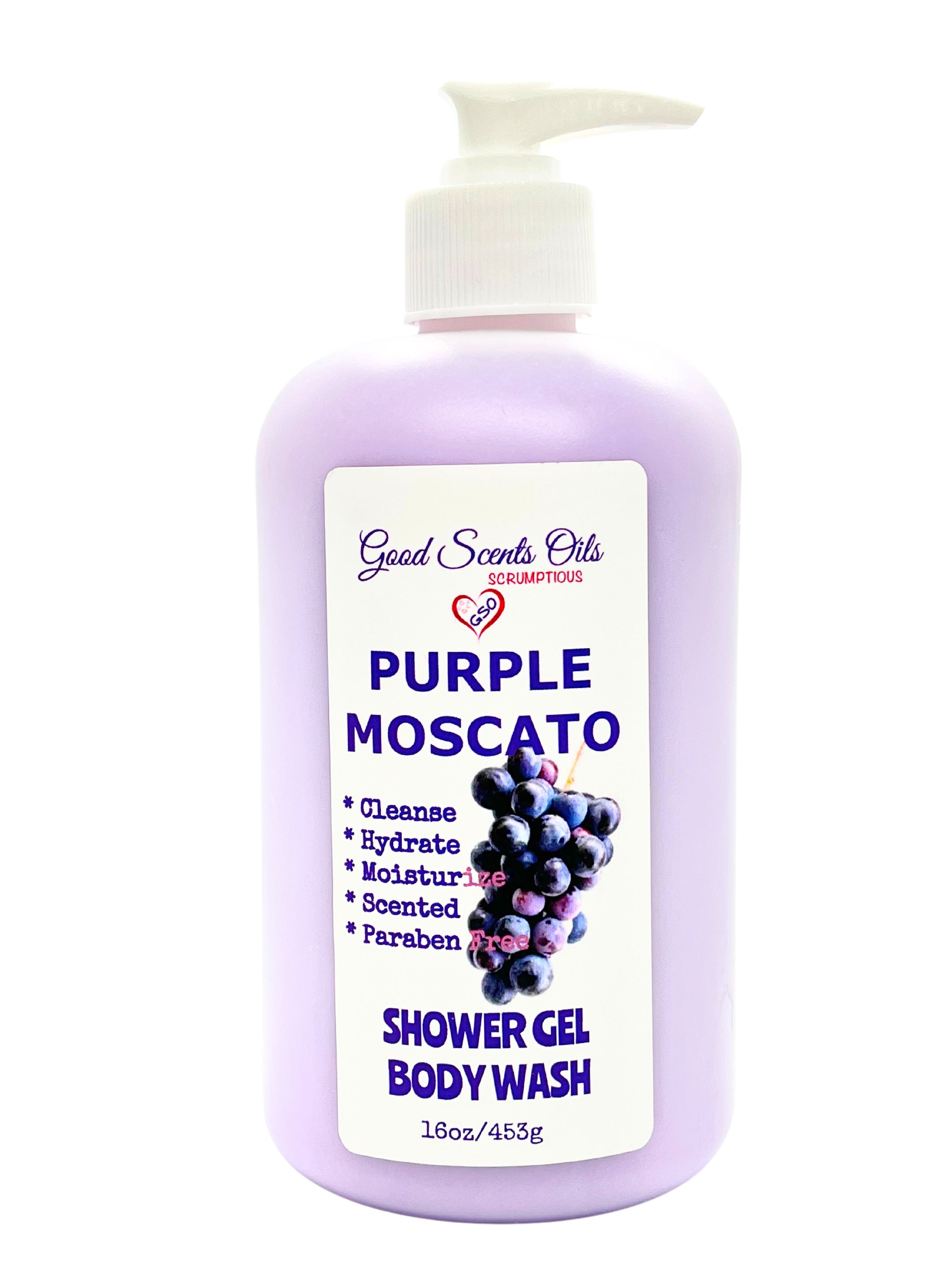 PURPLE MOSCATO SHOWER GEL