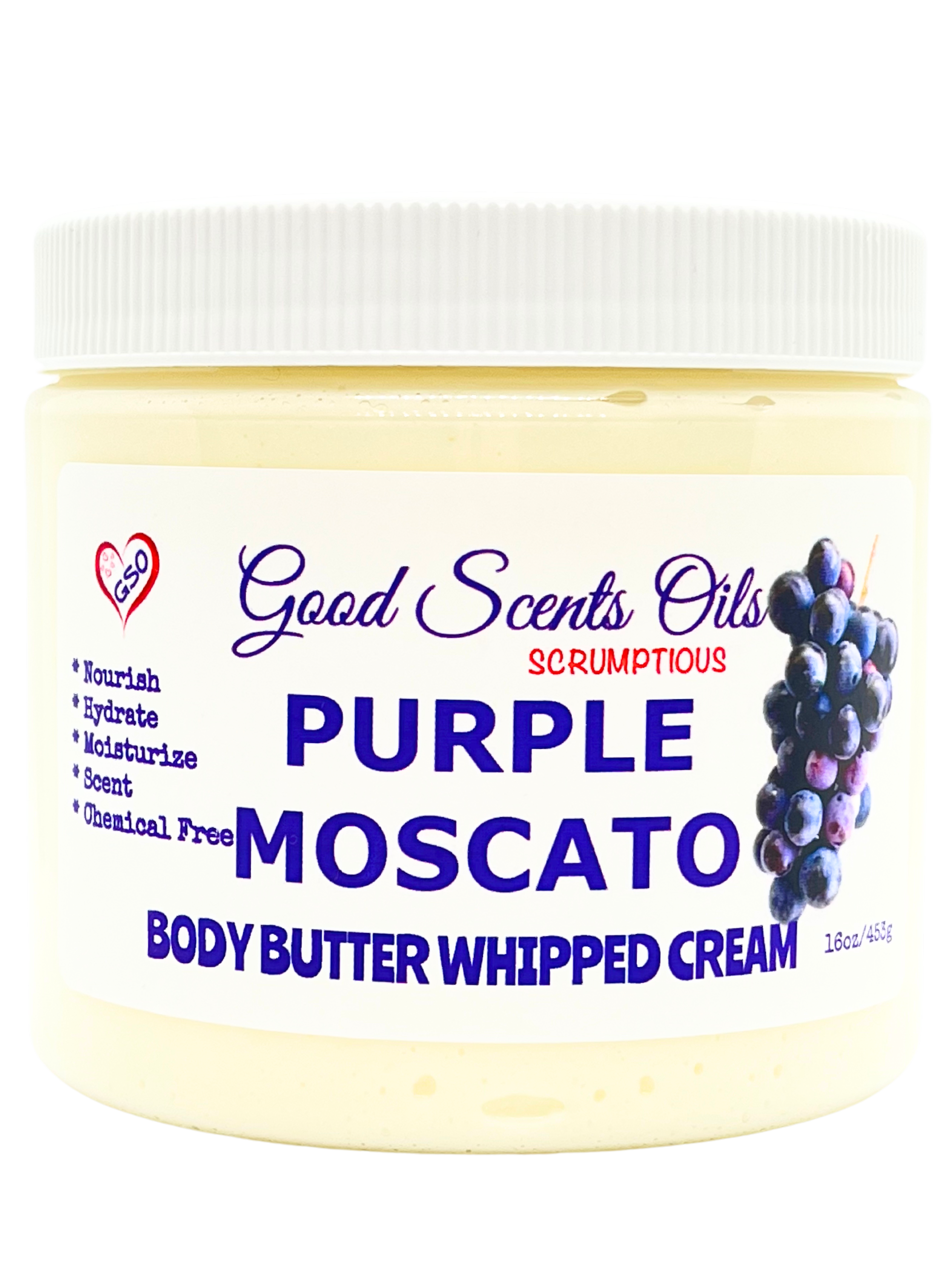 PURPLE MOSCATO BODY BUTTER CREAM