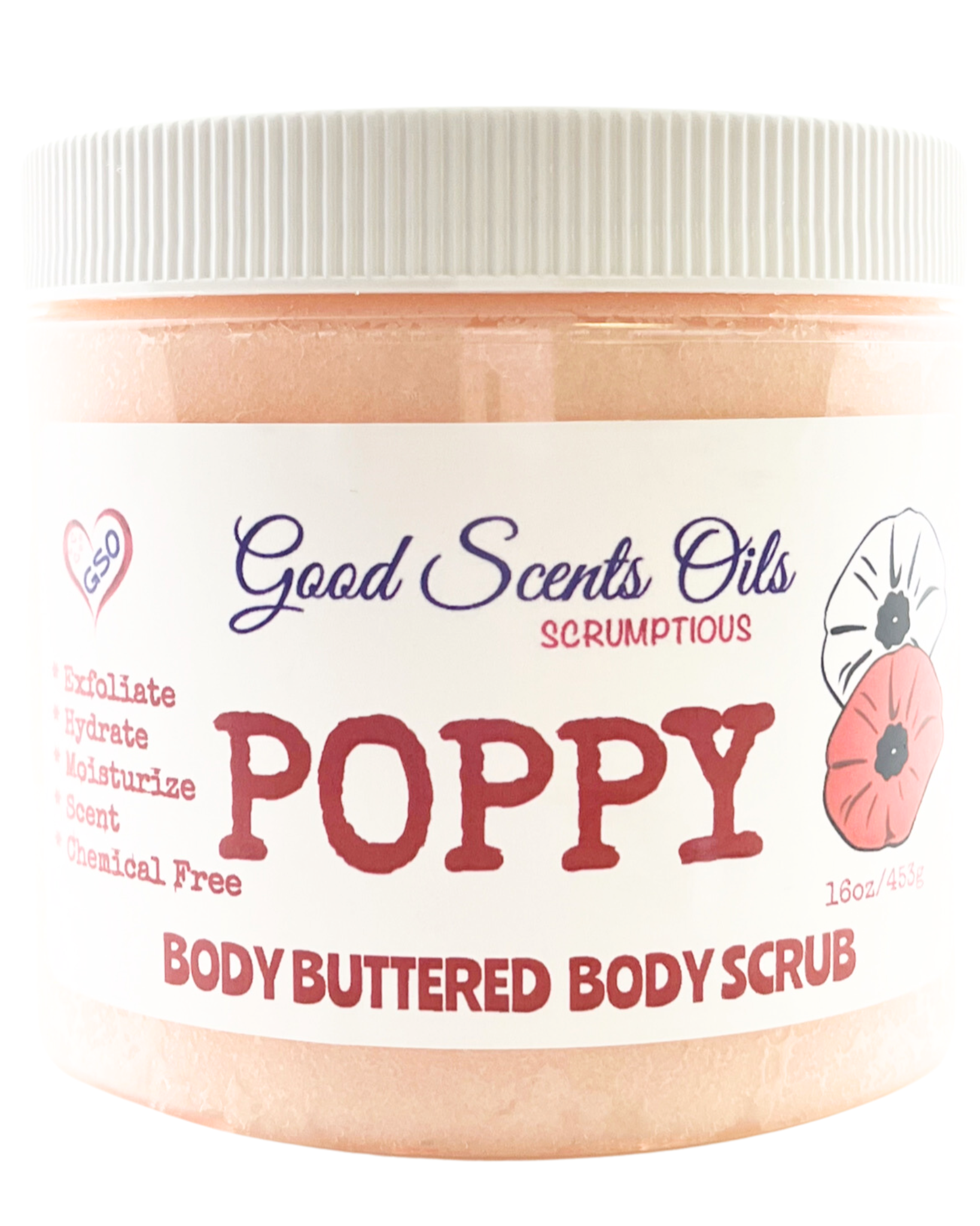 POPPY BODY SCRUB 16oz ***Available In-Store Only***