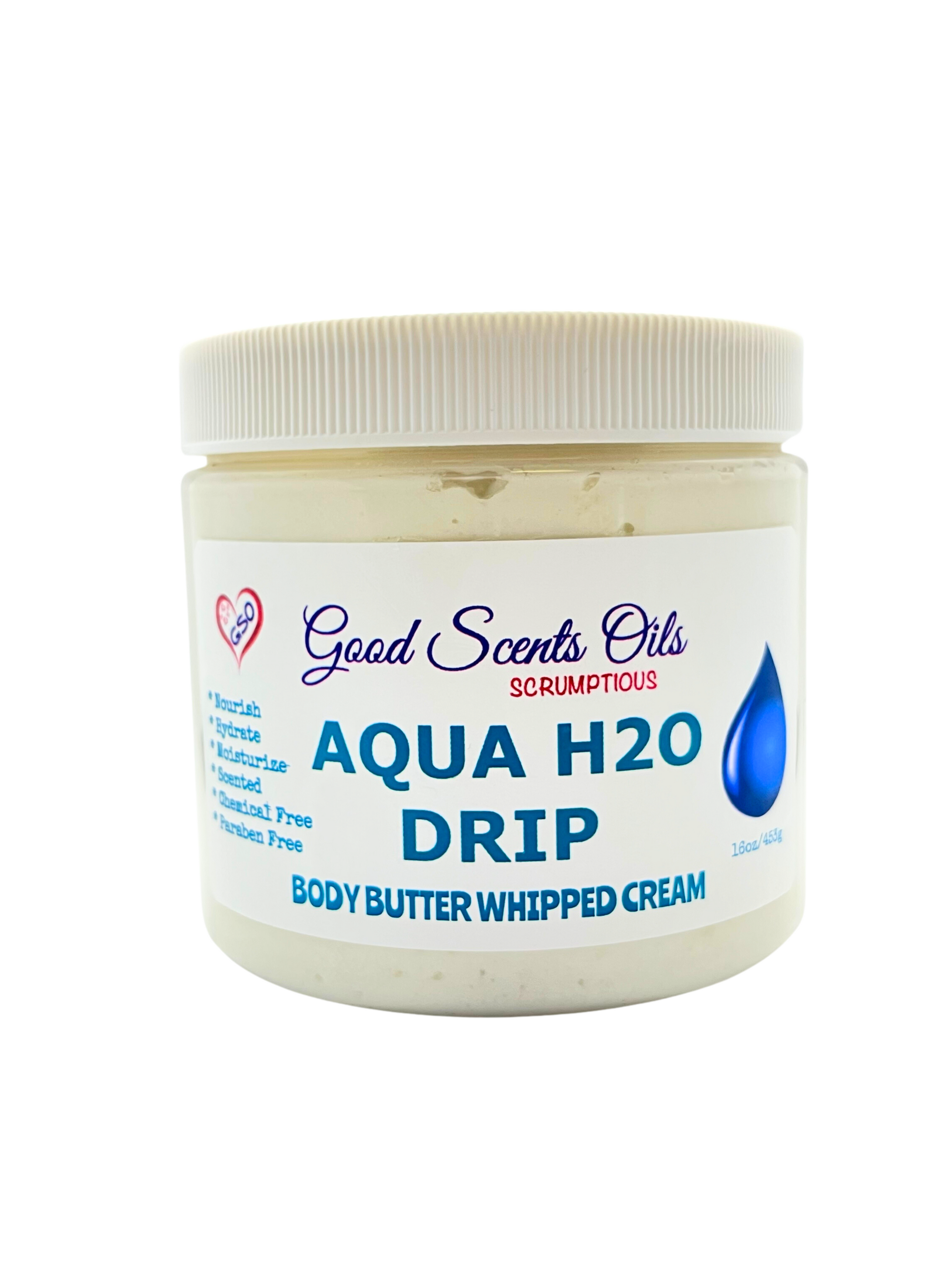 AQUA H20 DRIP BODY BUTTER CREAM 16oz