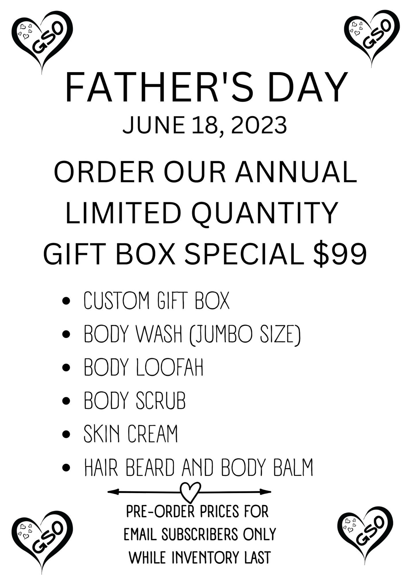 FATHER'S DAY GIFT BOX SPECIAL