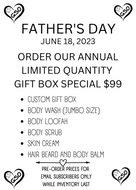 FATHER'S DAY GIFT BOX SPECIAL
