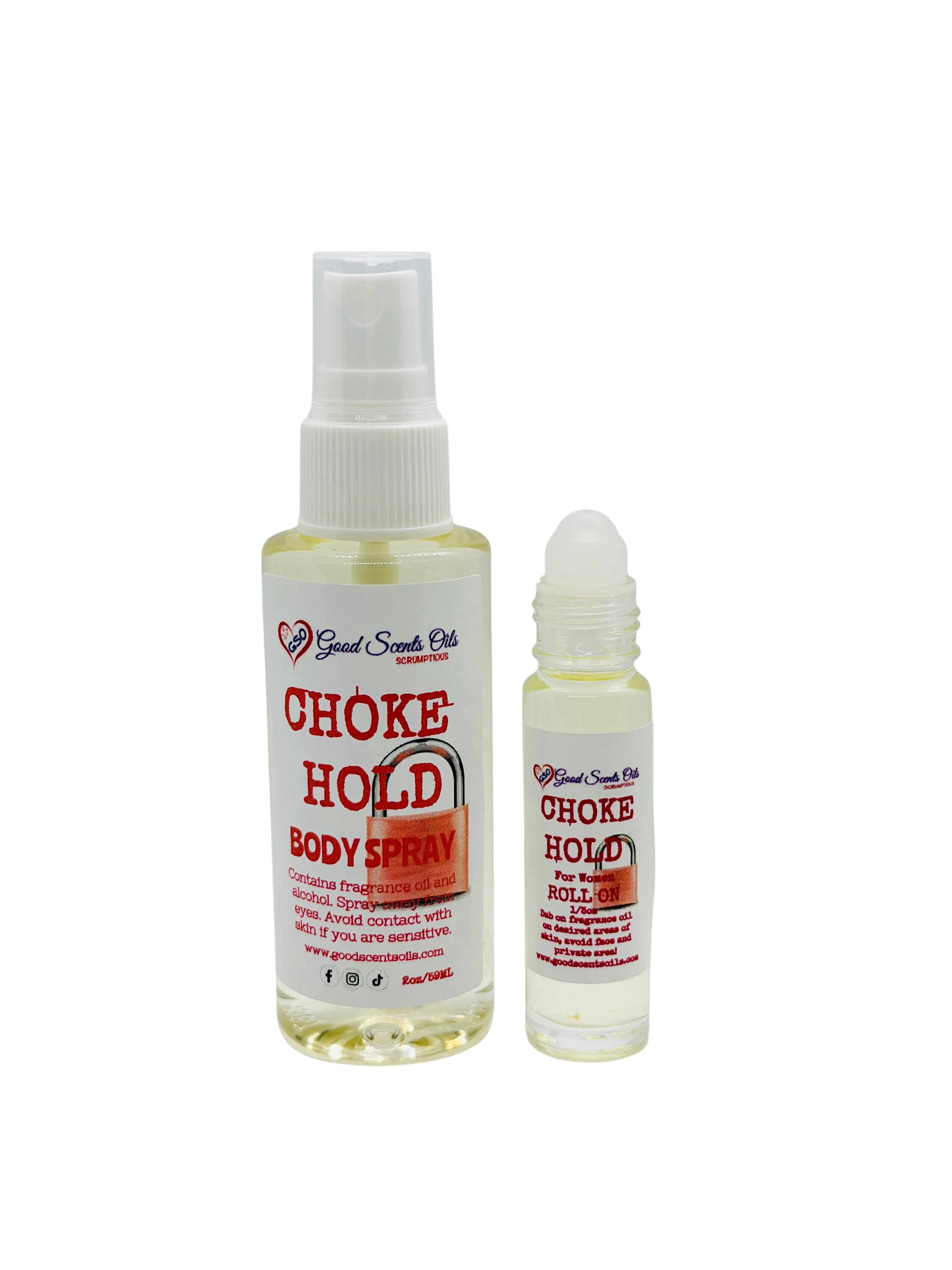 Choke Hold Body Spray For Women (FREE ROLL-ON) for a limited time!