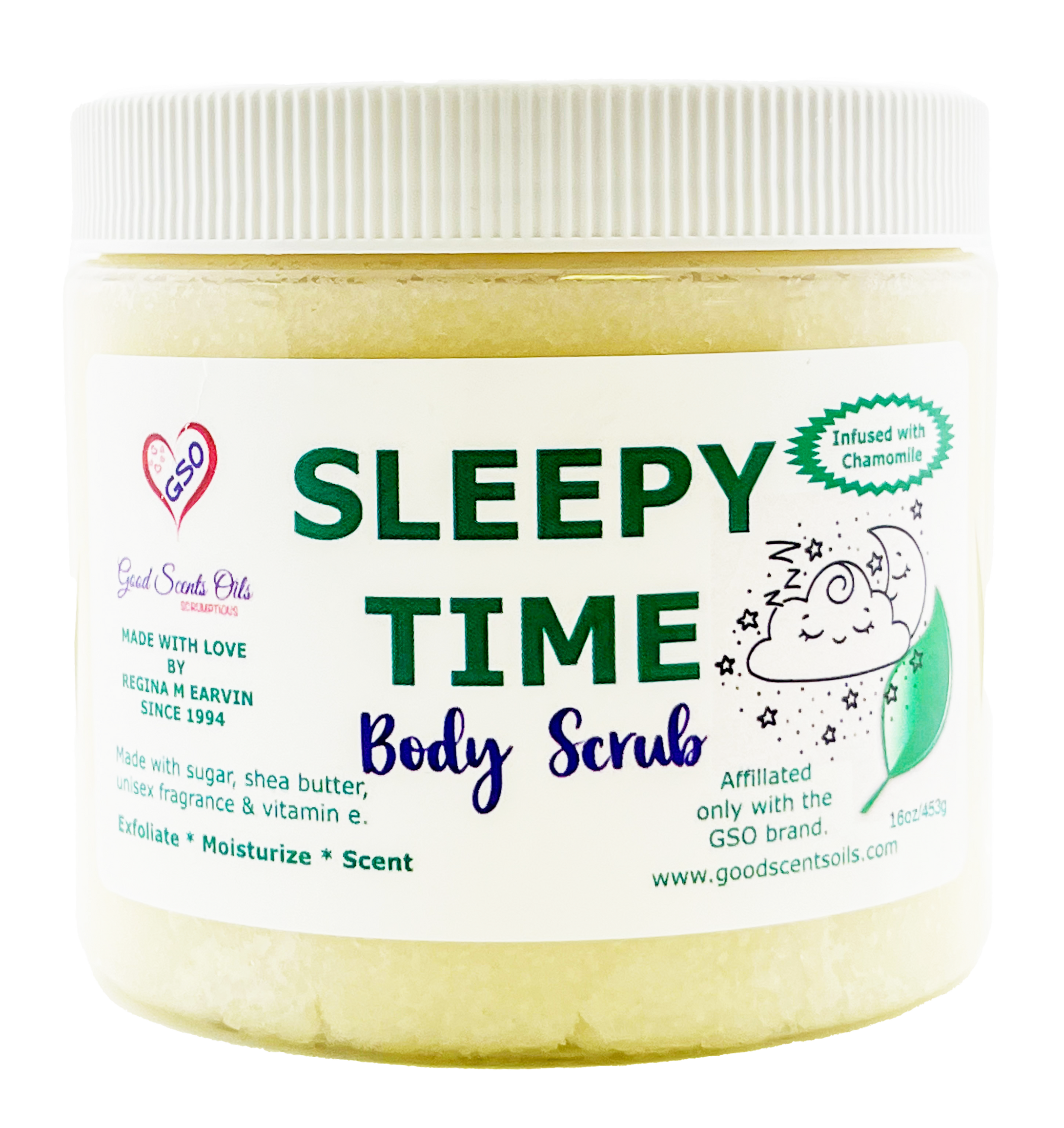 SLEEPY TIME BODY SCRUB 16oz