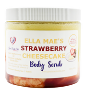 ELLA MAE’S STRAWBERRY CHEESECAKE BODY SCRUB 16oz