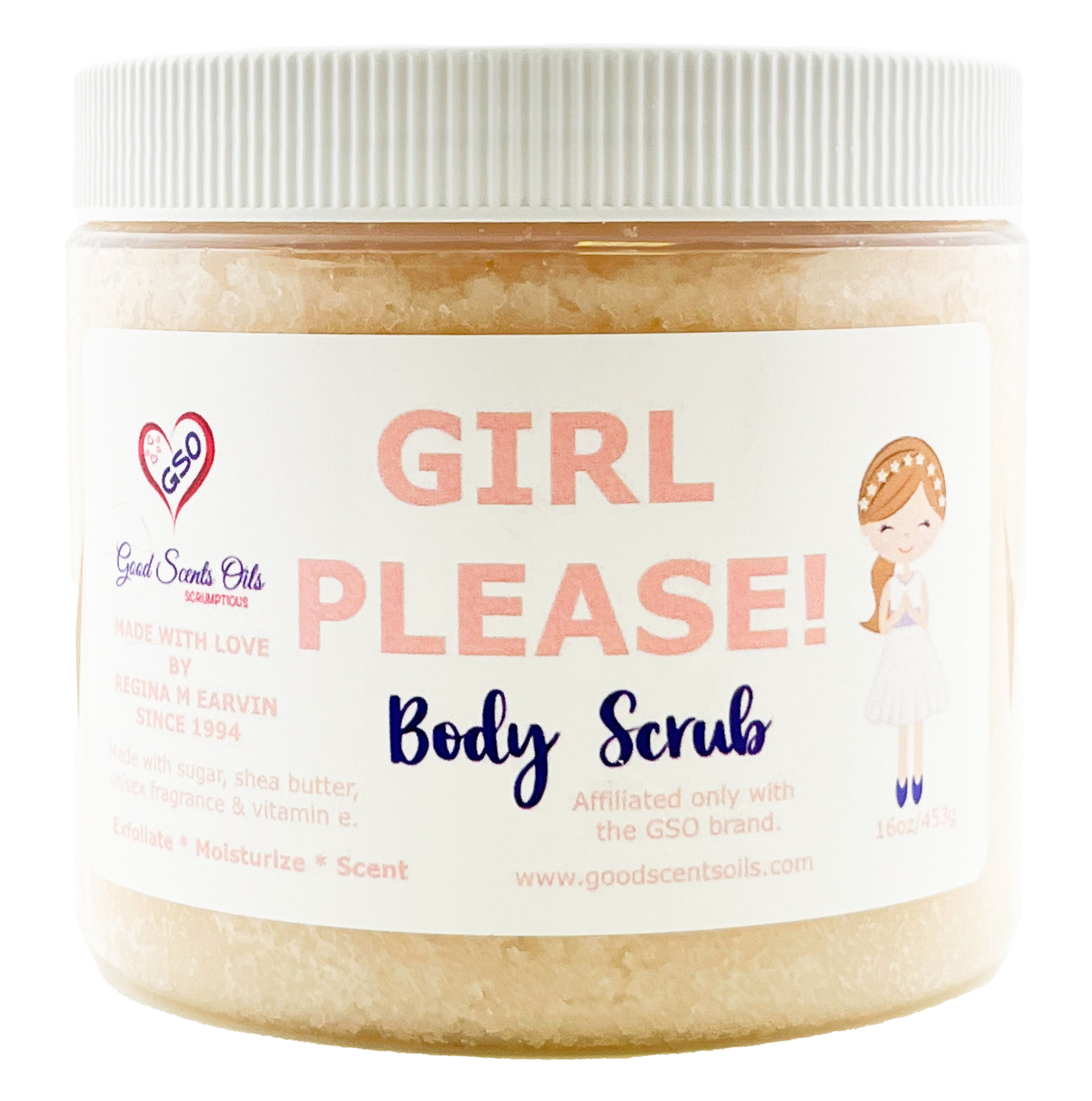 GIRL PLEASE! BODY SCRUB 16oz