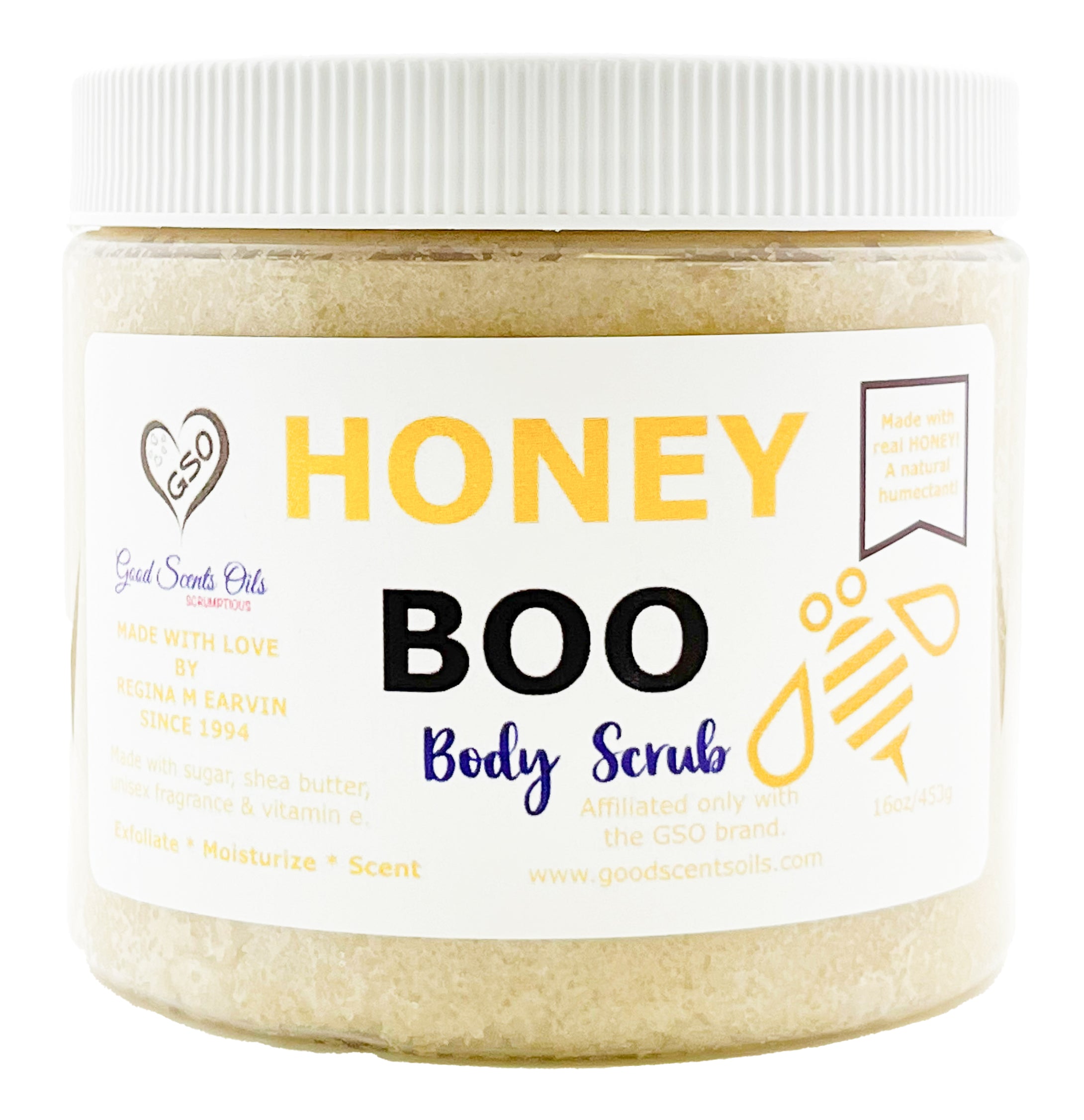 HONEY BOO BODY SCRUB 16oz