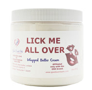 LICK ME ALL OVER BODY BUTTER CREAM 16oz