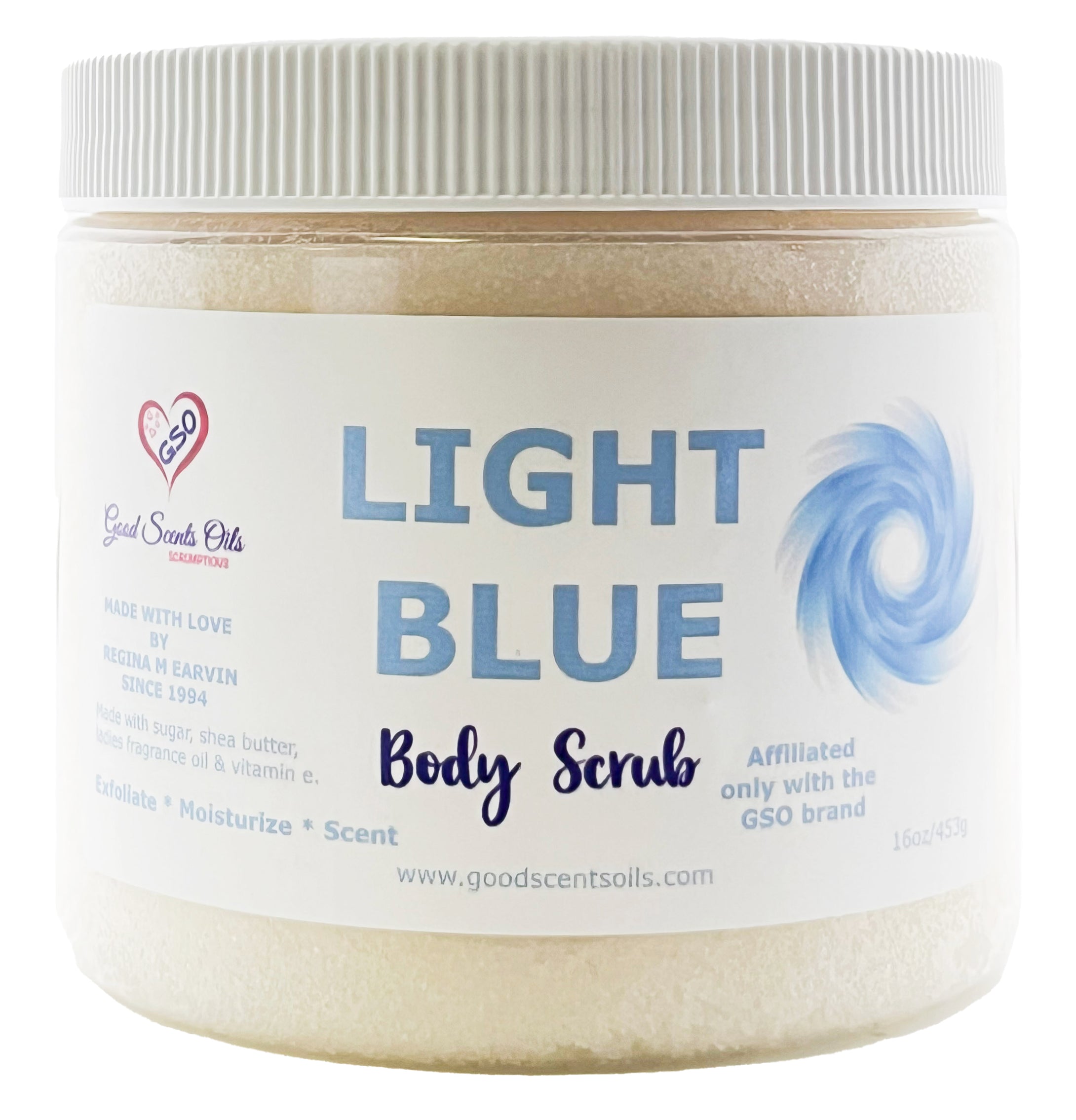 LIGHT BLUE LADIES BODY SCRUB 16oz ***Available In-Store Only***