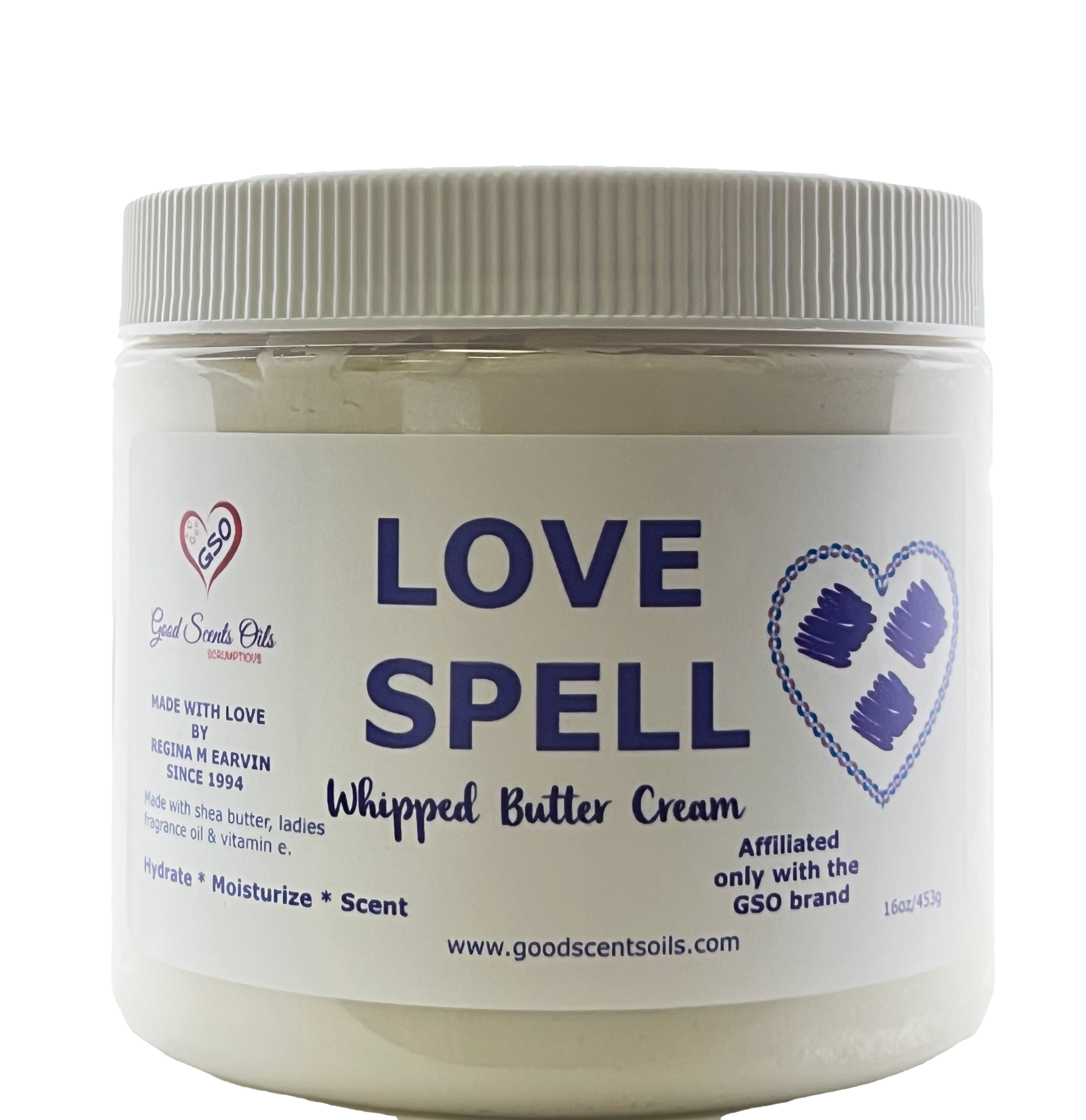 LOVE SPELL BODY BUTTER CREAM 16oz ***Available In-Store Only***