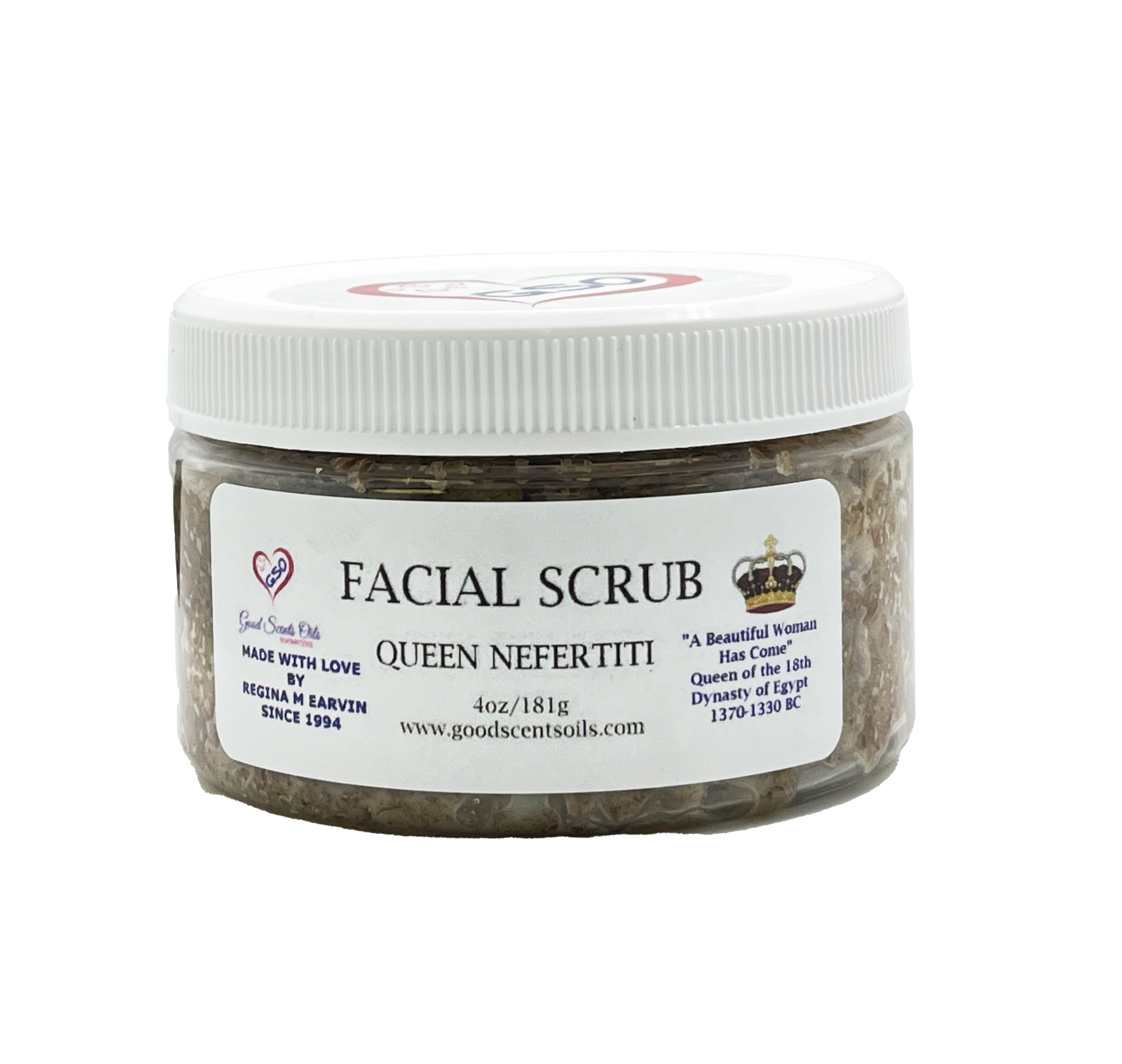 QUEEN NEFERTITI GOURMET FACE SCRUB 4oz