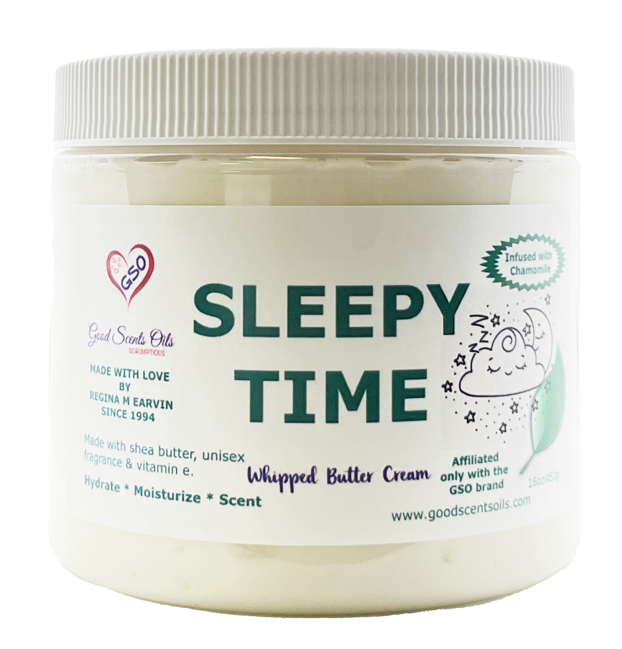 SLEEPY TIME BODY BUTTER CREAM 16oz