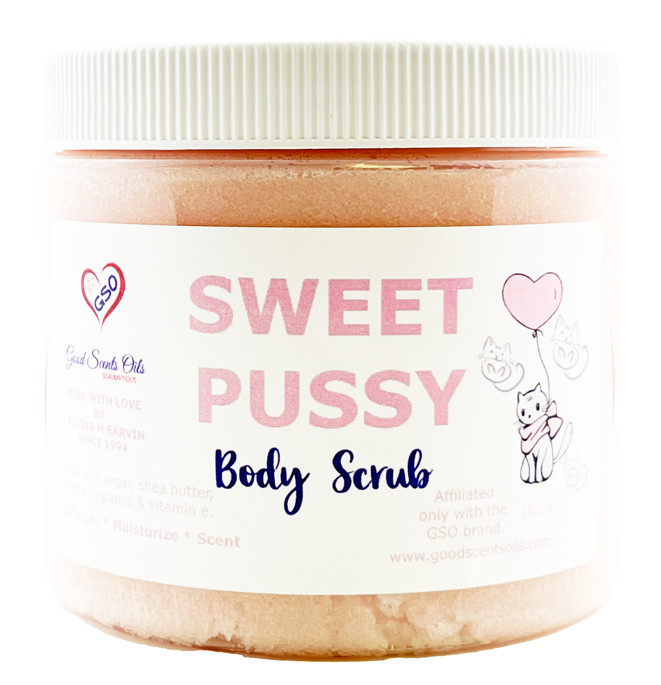 SWEET PUSSY BODY SCRUB 16oz pic