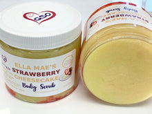 Load image into Gallery viewer, ELLA MAE’S STRAWBERRY CHEESECAKE BODY SCRUB 16oz
