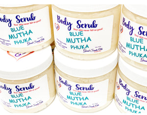 BLUE MUTHA PHUKA BODY SCRUB 16oz
