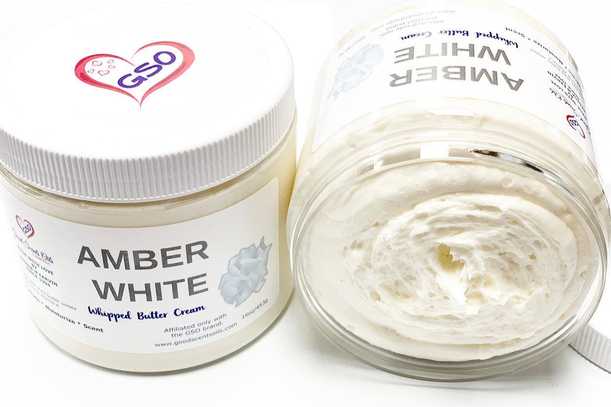 AMBER WHITE BODY BUTTER CREAM