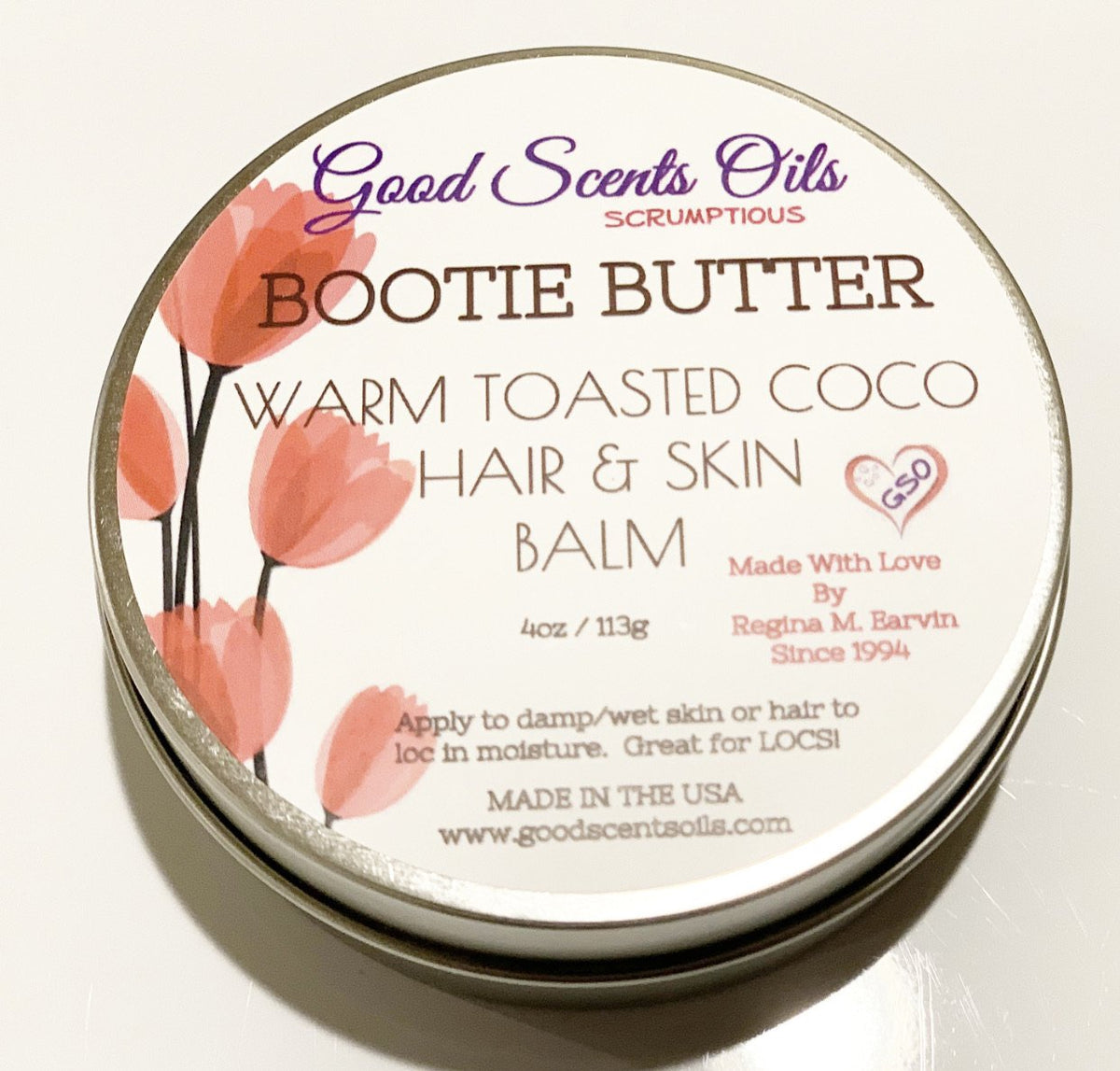 WARM TOASTED COCO HAIR & SKIN BALM 4oz