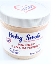 Load image into Gallery viewer, MS. RUBY RED GRAPEFRUIT BODY SCRUB 16oz
