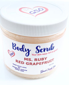 MS. RUBY RED GRAPEFRUIT BODY SCRUB 16oz