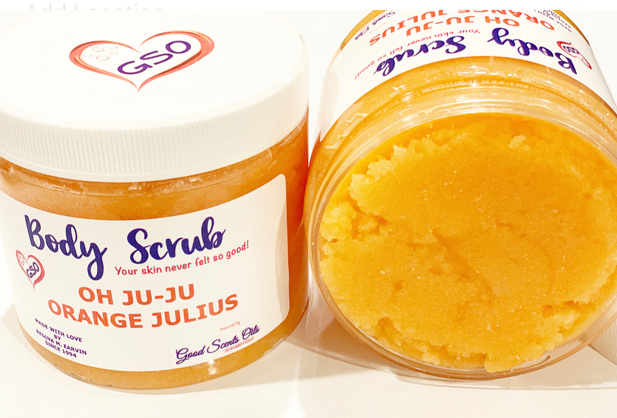 OH JU-JU ORANGE JULIUS BODY SCRUB 16oz