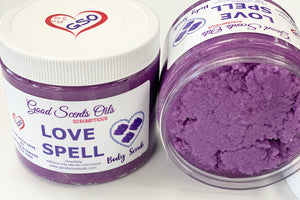 LOVE SPELL BODY SCRUB 16oz ***Available In-Store Only***