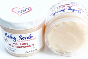 MS. RUBY RED GRAPEFRUIT BODY SCRUB 16oz