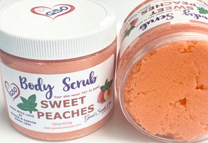 SWEET PEACHES BODY SCRUB 16oz