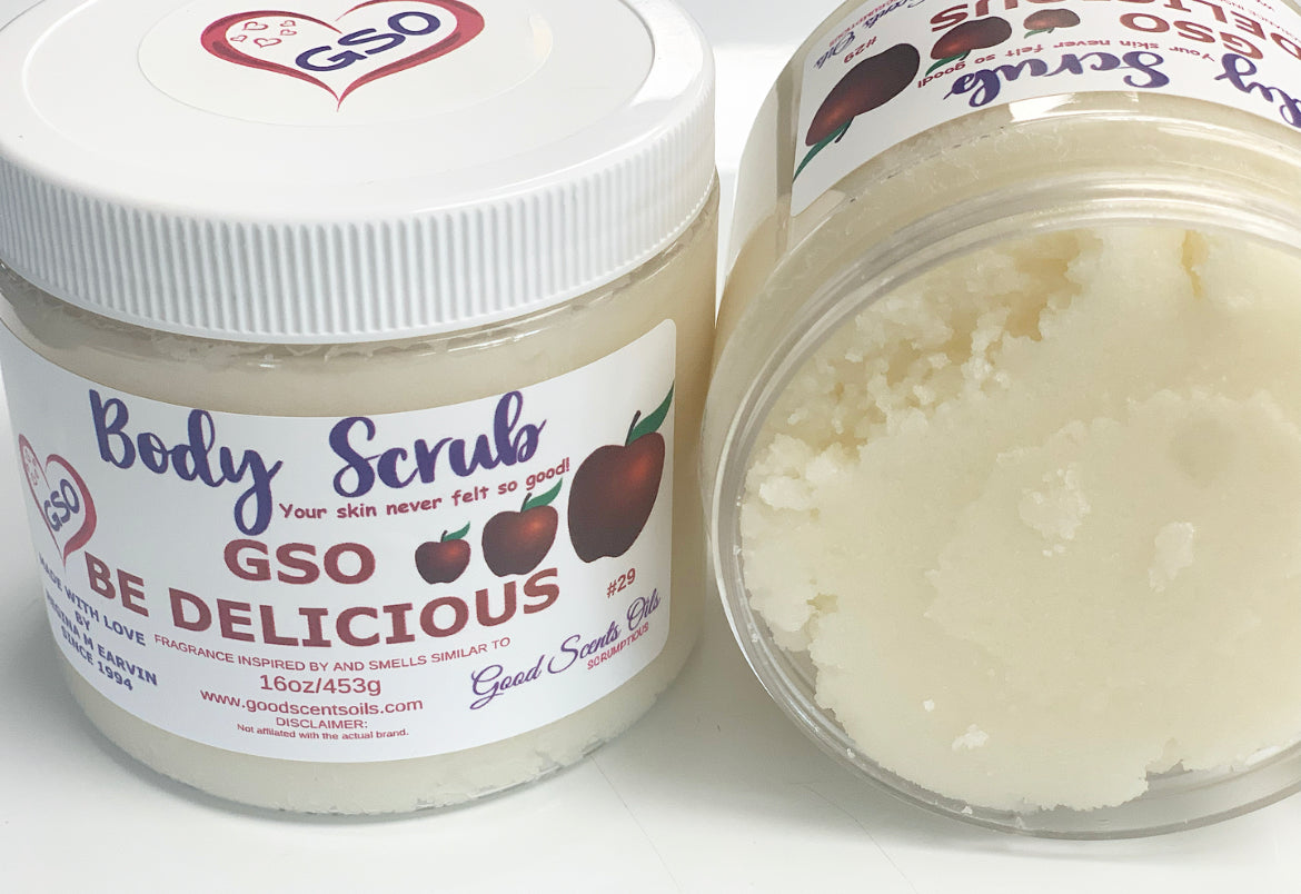 BE DELICIOUS BODY SCRUB 16oz